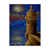 Trademark Fine Art Oscar Ortiz 'Fort' Canvas Art, 24x32 ALI45138-C2432GG